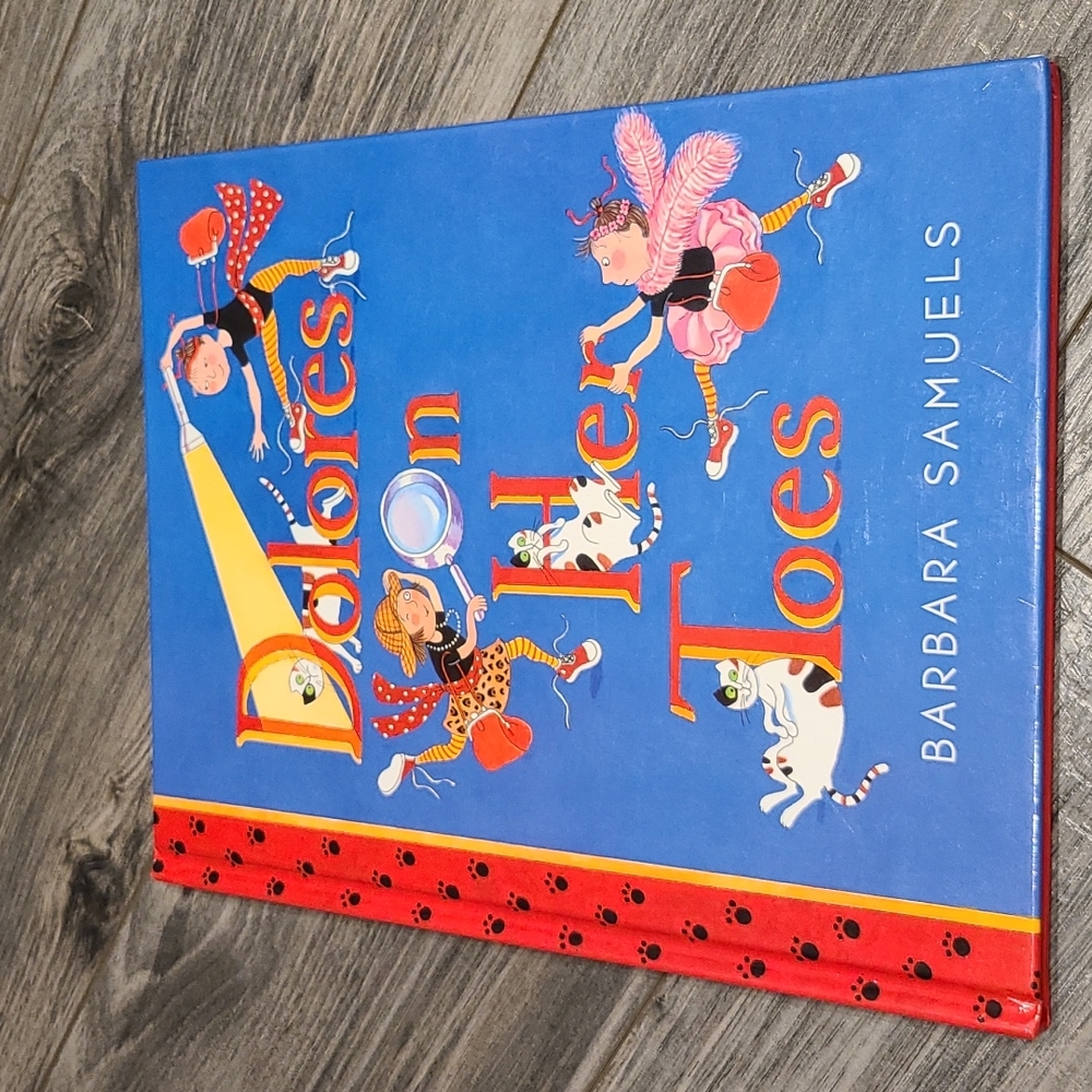 Dolores on Her Toes Barbara Samuel's Hardcover Book good condition